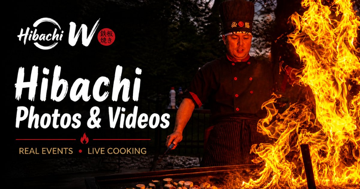 Hibachi W Photos & Videos | Hibachi at Home Gallery